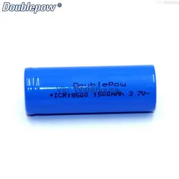 Torches 18500 1500mAh 3.7 V Rechargeable Battery Recarregavel Lithium Ion Battery for LED Flashlight HKD230902