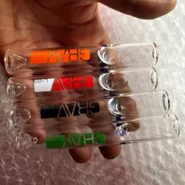 Pipa in vetro Pyrex OG spesso e grasso da 4,7 pollici Tubi One Hitter Filtri Steamroller Accessori per fumatori Supporto per narghilè per tabacco Bruciatore a olio di erbe secche Dab Rig