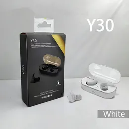 Oryginalny Y30 Bluetooth Earchephone TWS 4 Sports Eardhone Bezprzewodowy kabel Bluetooth Earchephone 5.0 Touch Hanownik z opakowaniem z papieru