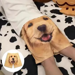 Erkek şortu komik köpek rahat yürüyüş ev pijama yaratıcı l-4xl