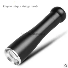 المشاعل LED قابلة لإعادة الشحن مصباح الشعلة linterna 800 Lumens 18650 البطارية في الهواء الطلق Torch Torch Stoomable Light Light HKD230902