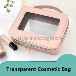 Totes Sac de maquillage transparent sac de maquillage boîte de maquillage pour femme voyage multifonctionnel imperméable à l'eau sacs de lavage de beautétylishhandbagsstore