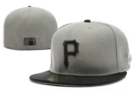 Casquette de Baseball unisexe, nouveau Design, chapeaux ajustés, mode Hip Hop Sport, lettre P entièrement fermée, casquette pour hommes et femmes P3