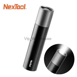 Facklor Nextool minimalistiska ficklampa bärbara laddningsbara utomhus ultraljusa långa räckvidd ultralat långa liv hushållens ficklampa hkd230902