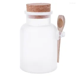 Бутылки для хранения скраба для ванны соли бутылочки переполняемая маска, держатель по уходу за кожей.
