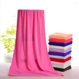 Towel 70Cm 140Cm Multiple Color Supersoft Microfiber Beach Microfibre Bath Sports Gym Fast Drying Cloth Extra Large