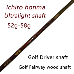 Helt nya Ultralight Shaft Golf Club Driver och Fairway Wood Graphite Shaft Golden R/S/SR Flex Graphite Shafts Ichiro Honma