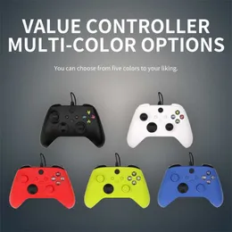 Game Controllers Joysticks Wired Joystick game controller for Xbox series X S for XSS XSX X-ONE for Xbox one pc win10 play game gamepad Replacement HKD230902