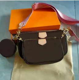 2023 Hot Sprzedawanie luksusowych projektantów torby na narkotyki projektanta torebki torebki torebki telefoniczne Trzyczęściowe torby kombinacyjne