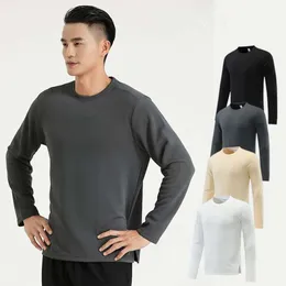 Maglione sportivo da uomo pullover a maniche lunghe autunno/inverno tuta da fitness da corsa 2023 nuovo top casual