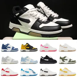 Casual Shoes Out of Office Designer Men Women Offs Black White Navy Grey Pink Beige Plate-forme Casual Sports Sneakers Trainers Outdoor Shoes Walking