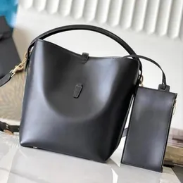 Original LE 37 Designer Bag Shiny Leather bucket bag Shoulder Bags Women crossbody tote 2-in-1 mini Purse high quality Luxu