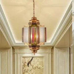 Lampy wiszące barokowe witraże witraże żyrandol balkon weranda jadalnia sypialnia oświetlenie