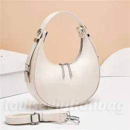 Luxury Handbag Mini Bag Vintage Bag Designer Crescent Shoulder Bag Liten French Face Women Bag Underarm Bag Lacker Läderbrev handväska