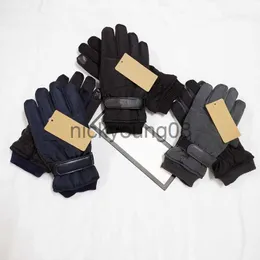 Fünf Finger Handschuhe Hohe Qualität Marke Handschuh Männer Fäustlinge Mode Designer Warme Herren Outdoor Wasserdichte Ski Handschuhe 3 Farbe x0902 x0903