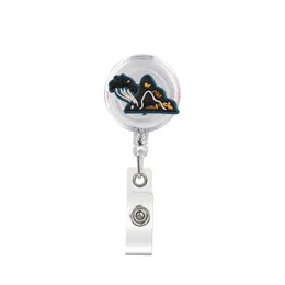 wholesale Business Card Files Cute Retractable Badge Holder Reel - Clip-On  Name Tag With Belt Clip Id Reels For Office Workers Horse Doctors Nur Otoyg