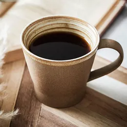 Copos pires bebida ware caneca xícara de café leite espresso mexendo estética reutilizável chá taza de ceramica cozinha jantar barra conjunto