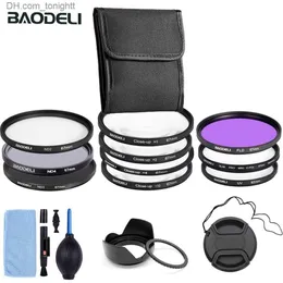 Filters Baodeli ND FLD UV Macro Star Polarisatie Lens Filter Set Family 49 52 55 58 62 67 72 77 82 mm för Nikon Accessories Q230905