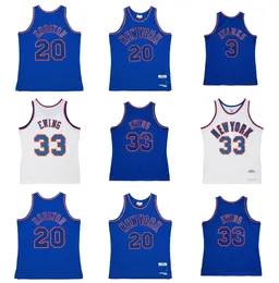 Larry Johnson Patrick Ewing 1996-97 camisa de basquete Knick