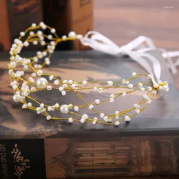 Headpieces Handmade Beaded Headdress Wedding Dress Accessories