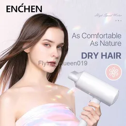 مجفف الشعر الكهربائي ENCHEN AIR5 مجفف شعر كهربائي المنزل 1800 واط العناية بالشعر المصغرة من النوع المحمول درجة حرارة ثابتة HKD230902
