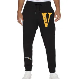 VLONE Nuovi pantaloni larghi Pantaloni sanitari in peluche di tendenza classica casual da uomo e da donna Pantaloni casual in cotone semplice VL WK126