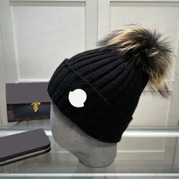 Pojkar flickor vinter skalle beanie hattar mode vinter ull blandning stickade varma mössor baby flicka pojke sport stil broderi brev virkning mössor barn tillbehör