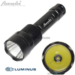 Torches Strong Light C8 Mountainering Latarka koncentrująca latarka SST40 Fishing Blare Freatlight HKD230902