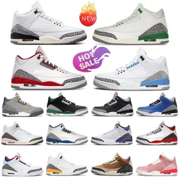 Men Basketball Shoes Designer Sneakers White Blue Lucky Green Black Cat Fire Red Cement Rust Pink Cool Grey Court Purple Archaeo Brown Mens Women Outdoor Sport Shoes
