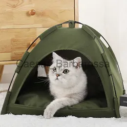 Кеннели для ручек складываемой палаточной палатки кошачья кровать с ледяным ковриком летние кемпинг для кошек маленькие собаки
