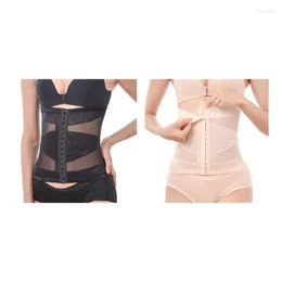 Cinture eleganti da donna per la vita dopo il parto con corsetto con motivo in pizzo con fibbia a 3 file Dropship