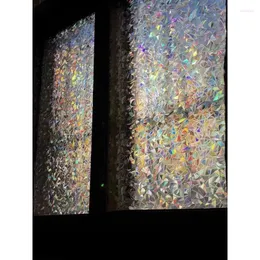 壁紙レトロウィンドウステッカー不透明なバスルームフロストガラスコンタクトペーパーデコレーション美化アンチピープフィルム