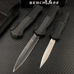 Benchmade Infidel-Messer 3300/3310/3320 D2-Stahl bearbeitet EDC-Taschentaktikausrüstung Überlebensmesser mit Scheide BM 3400 3350 3310BK Tools