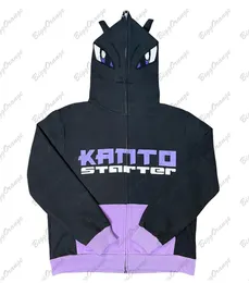 Moletom com capuz masculino y2k Gengho Harajuku ghost stone 3D moletom com capuz casual masculino e feminino calças bordadas chapéu hoodies mulheres 230901