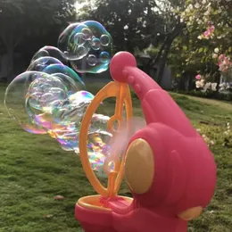 Pistola de burbujas pistolet bąbelek no wyciek bąbelowy bąbelowy bąbelki bąbelki dla dzieci interaktywne zabawki dla dzieci gigantehi bbubble blaster