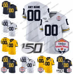 2023 Michigan Wolverines J.J. McCarthy Blake Corum Donovan Edwards Cornelius Johnson Will Johnson Ernest Hausmann Kalel Mullings Kenneth Grant Futbol Formaları