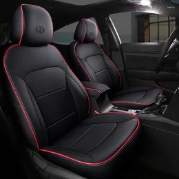 Pokrywa fotelika samochodowego Pełny zestaw luksus dla Elantra 2012-2023 Skórzane Auto Housse de Siege VoIto Akcesoria