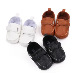 Baby Shoes Boy Girl Sneaker PU Soft Anti-Slip Sole Shoes Newborn Infant First Walkers Toddler Casual Crib Shoes