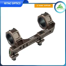 Tactical 25.4mm 30mm rifle scope montar red dot sight base suporte conjunto airsoft airgun anel duplo nível de bolha caça