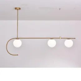 Kolye lambaları Nordic Deco Chambre Lampen Industrieel Cam Oturma Odası Restoran Yatak Odası Luster Pendente Luminaire Askı