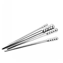 Beaded Stainless Steel Horse Eye Rod Metal Urethral Needle Urethral Dilation Plug Slave Fetish Couple Man Gay Masturbation Adult Sex Toys