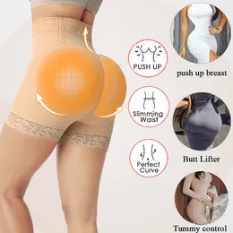 Waist Tummy Shaper Womens Panties Zipper Butt Lifter Shorts Corset