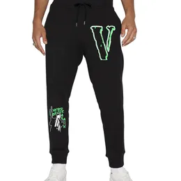 Vlone New Bagy Pants Men's and Women's Classic Casuare Trand豪華な衛生パンツシンプルコットンカジュアルパンツvlwk112