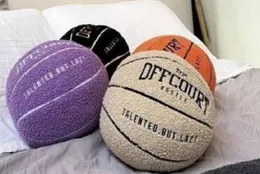 YORTOOB Offcourt Basketball Oreiller en Peluche Cadeau Parfait ou décorations pour la Maison