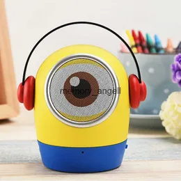 Alto-falantes portáteis 2021 novo mini alto-falante portátil bluetooth cartão tf alto-falante sem fio para crianças presentes dos desenhos animados hkd230904