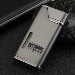 Briquet Turbo en métal Visible sans gaz, accessoires pour fumer, torche au Butane, allume-cigare, Gadgets pour hommes I1DF