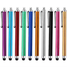 Kampanj Multifunktionspenna Penchskärmar med CLIP Custom Logo Touch Pen Colorful Stylus Pens för bärbara datorer och telefoner