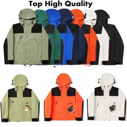 Top 1990 Mężczyzn Mężczyzn Designerka na zewnątrz Wspinaczka Windbreaker Turing Rain Camping Wędkarstwo Taktyczne płaszcze G48G#