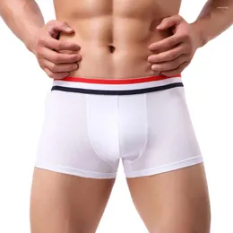 Mutande da donna rosse con collo appeso tuta attillata intimo da uomo sexy pantaloncini boxer da uomo slip morbidi ropa interno