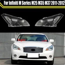 Car Headlights Glass Lampshade Caps Headlight Cover Replace Original Headlamp Shell For Infiniti M Series M25 M35 M37 2011 2012